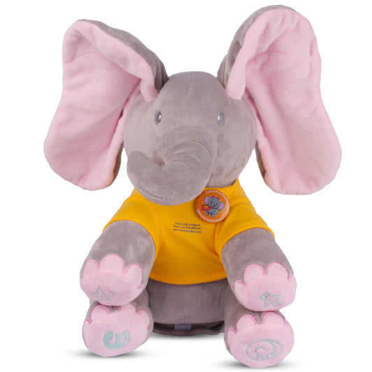 "Congratulations!" Edition- Save an Elephant Plush Toy ( Pink)